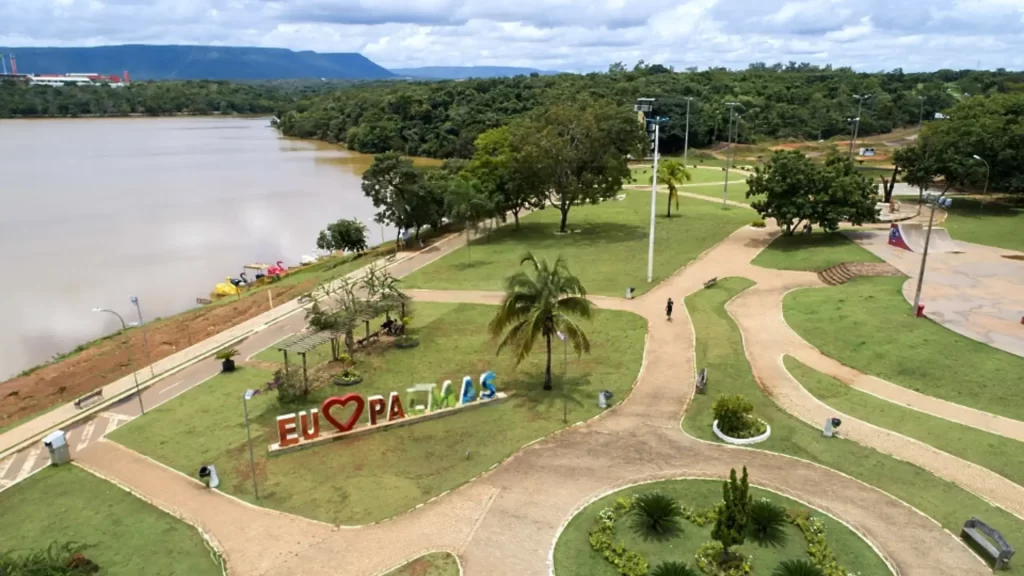 Parque Cesamar, vista do lago